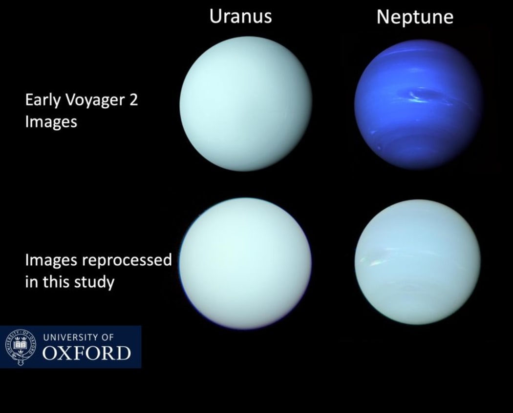 Neptune and Uranus seen in true colours in new images RNZ News