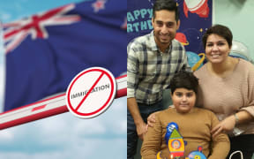 Mahsa Aramesh and family.