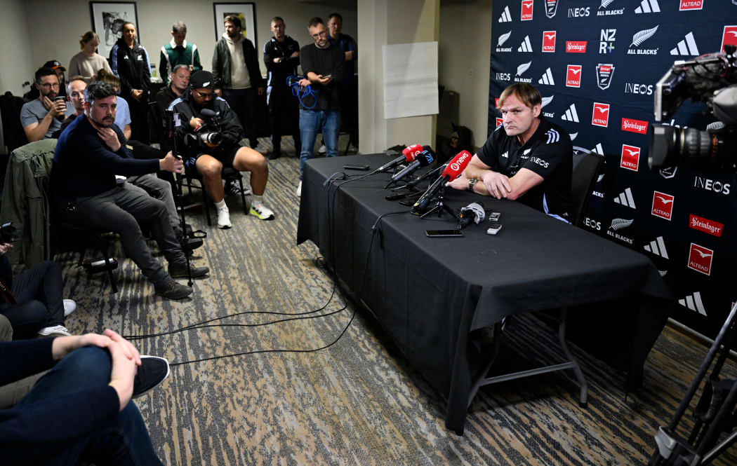 All Blacks coach Scott Robertson.