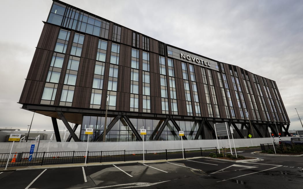 The Novotel in Christchurch is being used as one of the isolation facilities.