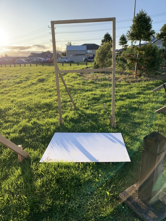 North Shore candidate Ngozi Penson has had three of her hoardings removed days after they were installed, while another was knocked out twice.