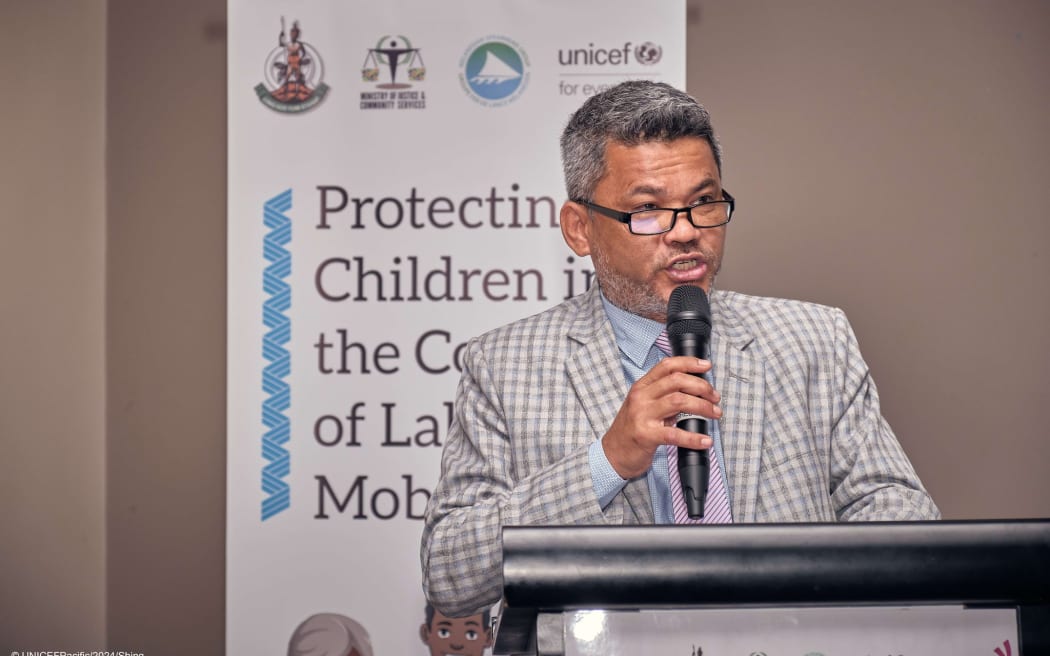 Vanuatu's Deputy Prime Minister Matai Seremaiah