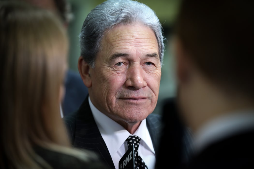 Deputy Prime Minister and leader of New Zealand First Winston Peters