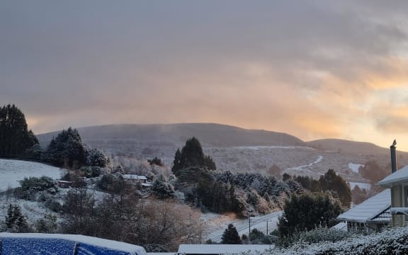 Winter's morning in Dunedin