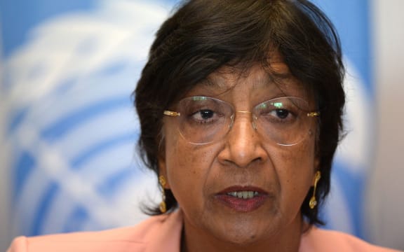 Navi Pillay condemned what she called indiscriminate fighting.