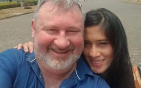 David Higgs' fiancée Riani Yudhi Prihatin hasn't been able to come to New Zealand.