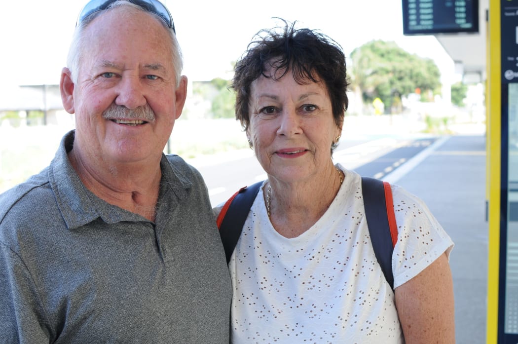 Pukekohe residents Milton and Linda Jackison say the cut-price fare scheme is a great idea.