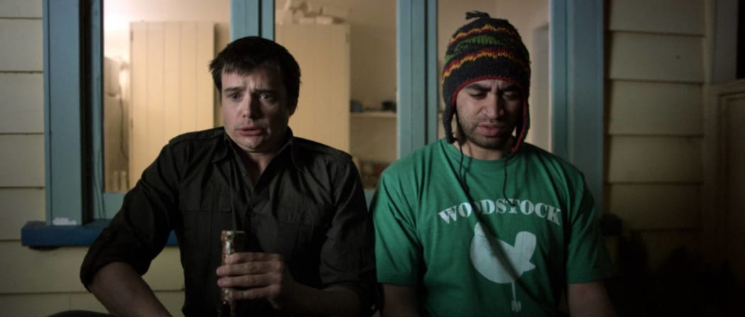 Tainui Tukiwaho as D and Jason Fitch as Jacob