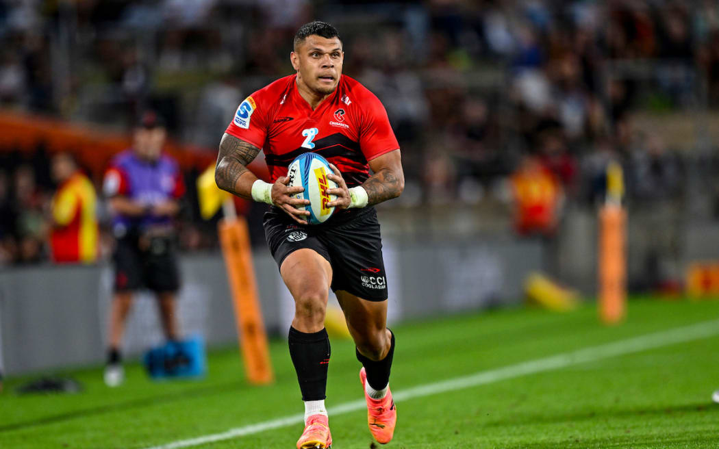 Levi Aumua of the Crusaders.