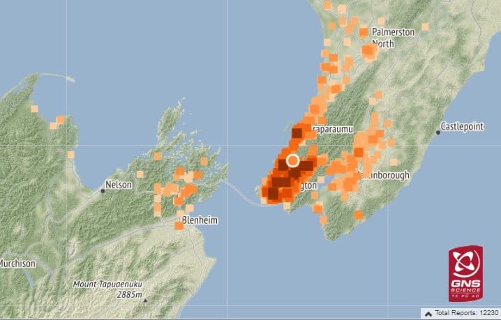 A 4.5 magnitude earthquake struck just west of Upper Hutt in the early hours of 31 December, 2020.