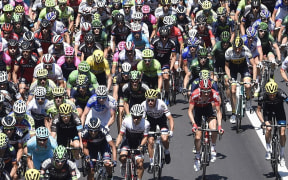 Peloton, Tour de France, 2015.