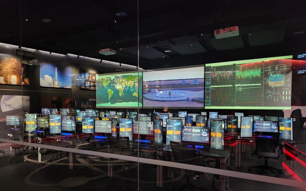 Rocket Lab Mission Control Centre in Mt Wellington, Auckland.