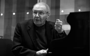 Hungarian composer György Kurtág