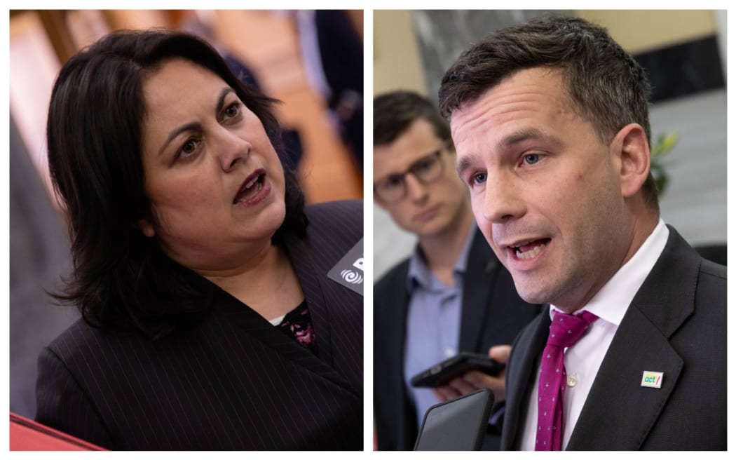 Ayesha Verrall and David Seymour