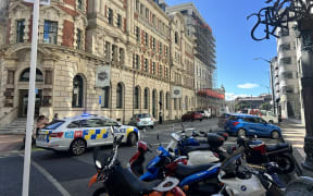 Wellington District Court was evacuated at 10.45am on Monday as police dealt with an incident o  7 April 2025.