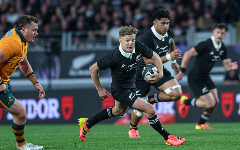 How the All Blacks' attack caught fire against the Wallabies | RNZ