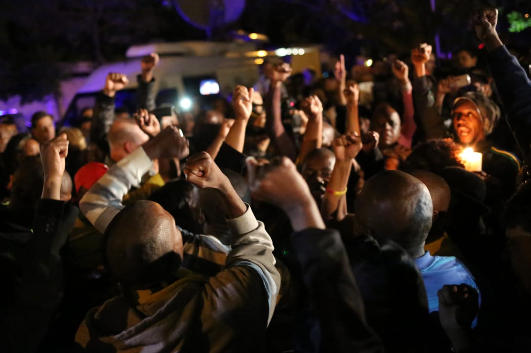 Crowds took to the streets in Johannesburg on Thursday, celebrating the life of Nelson Mandela.