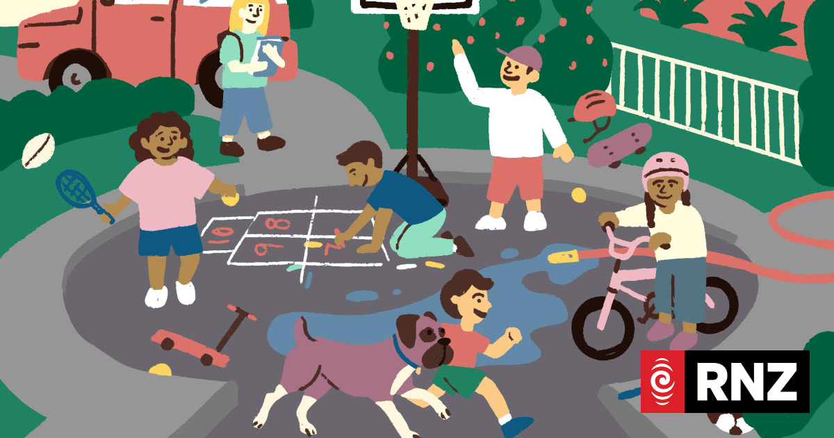 Do children play on the street anymore?