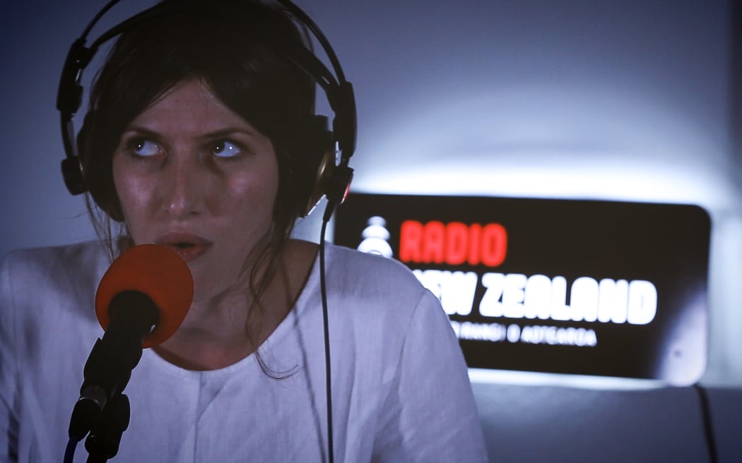 Aldous Harding in Christchurch for NZ Live.