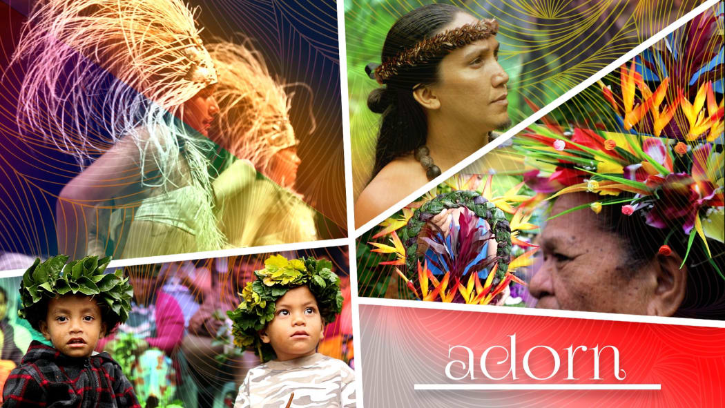 Some stills from the moving image piece called 'Adorn' to premiere in Guam