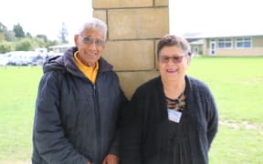 Henare Ngaia and Vera Wilson at this years Hui Aranga, hosted by Tauranga Moana.