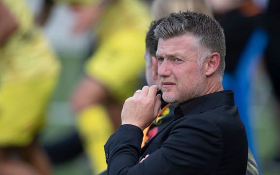 Wellington Phoenix coach Ufuk Talay,