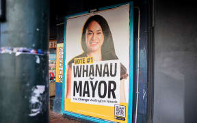 Tory Whanau campaign poster