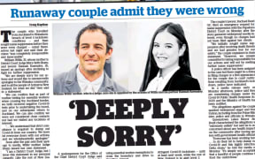 The New Zealand Herald front page on Wednesday.