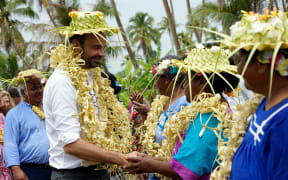 Edouard Philippe  in New Caledonia.