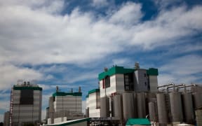 Fonterra's Edendale dairy processing site in Southland 2024.