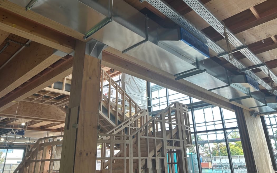 inside a library