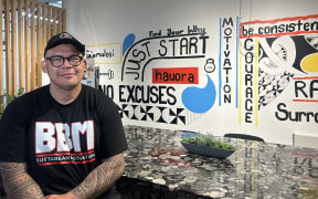 Dave Letele at BBM gym in Manukau.
