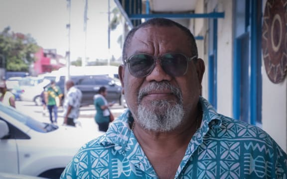 A West Papuan community leader who lives in PNG, Frank Makanuey