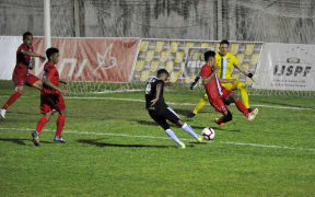Ba scored three goals in six minutes but it wasn't enough.