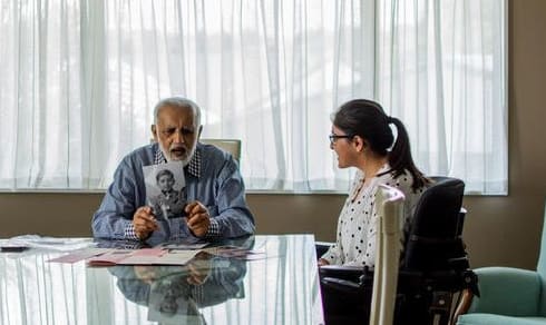 Latifa Daud and Mahmood Bhikoo