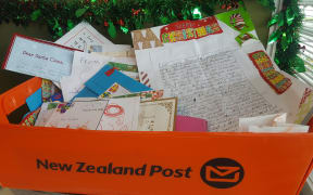 Just some of the thousands of Christmas cards for Father Christmas this year.