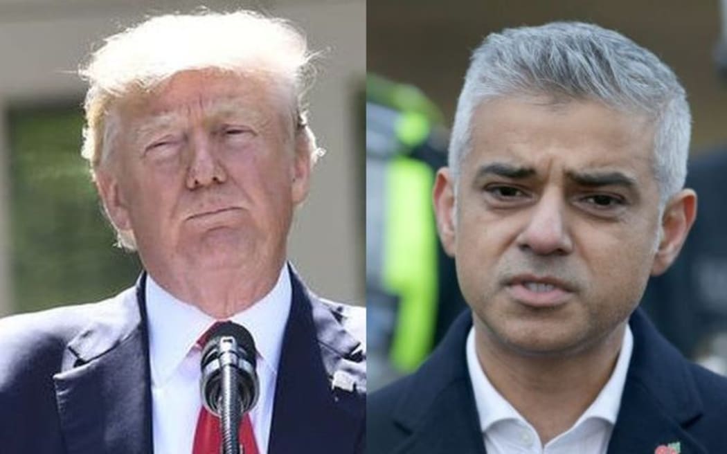 Donald Trump, Sadiq Khan