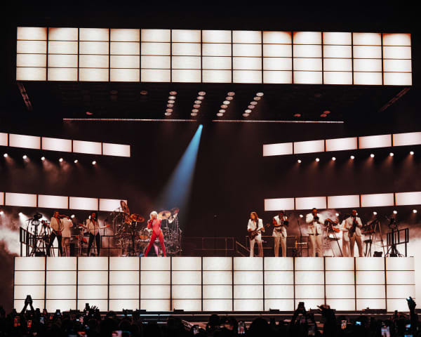 Doja Cat performs at Auckland's Spark Arena on Tuesday, November 18, 2025.