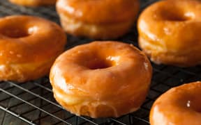 Glazed Donuts.