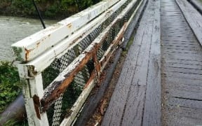 Damage like this to Bertrand Road Bridge and other bridges and tunnels across the district, is costing ratepayers thousands every year.