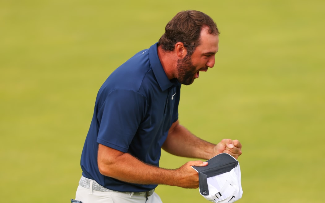 American golfer Scottie Scheffler.