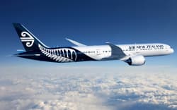 Air New Zealand plane.