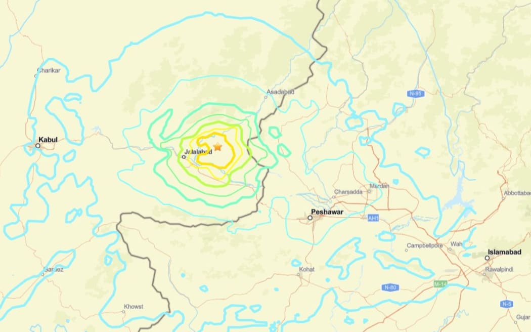 A magnitude earthquake in Afghanistan.