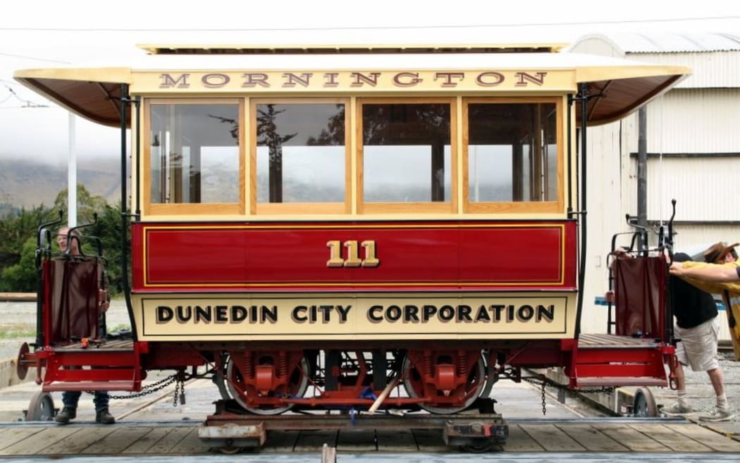 Mornington Rail Car side view
