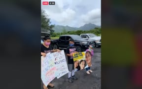 Repatriated Covid-19 passengers welcomed home to American Samoa.