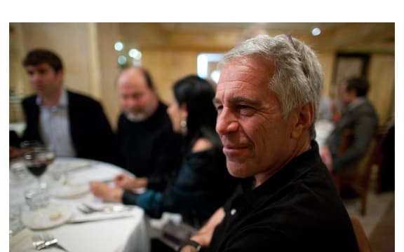 This undated and unlocated handout image released by Democrats on the House Oversight Committee on December 18, 2025 shows late convicted sex offender Jeffrey Epstein (R). Democratic lawmakers released a new cache of photos and documents on December 18 from the estate of convicted sex offender Jeffrey Epstein. (Photo by House Oversight Democrats / AFP) / RESTRICTED TO EDITORIAL USE - MANDATORY CREDIT "AFP PHOTO /  HOUSE OVERSIGHT COMMITTEE DEMOCRATS  " - HANDOUT - NO MARKETING NO ADVERTISING CAMPAIGNS - DISTRIBUTED AS A SERVICE TO CLIENTS