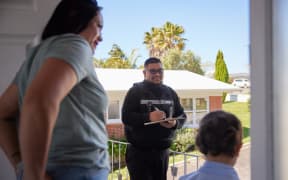 Debt managers checking in with households about budgeting.