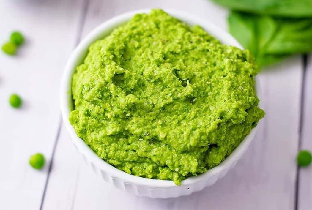 Fresh Pea & Bean Pesto