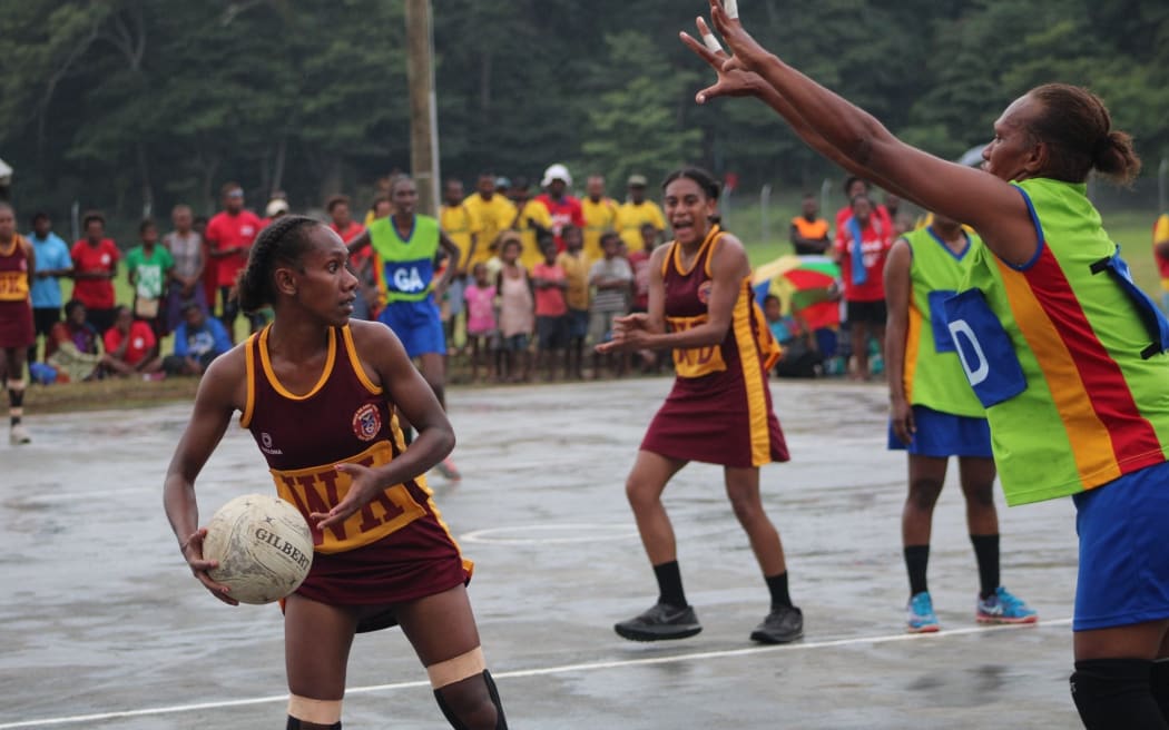 Competition during the 2019 Vanuatu National Games.