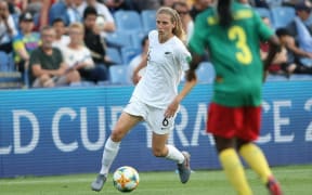 Football Fern Rebekah Stott.